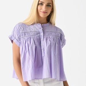 NWT XiRENA “Louelle” Cotton Blouse